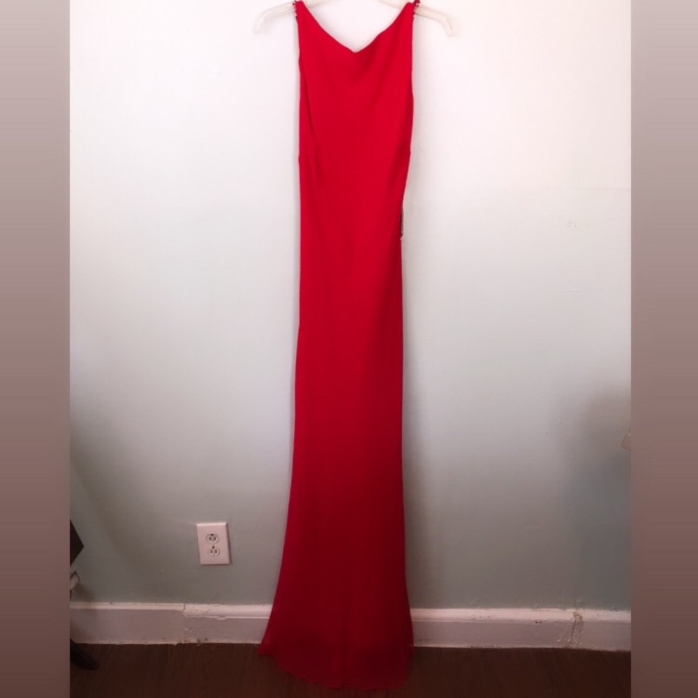 Elegant Red Gown